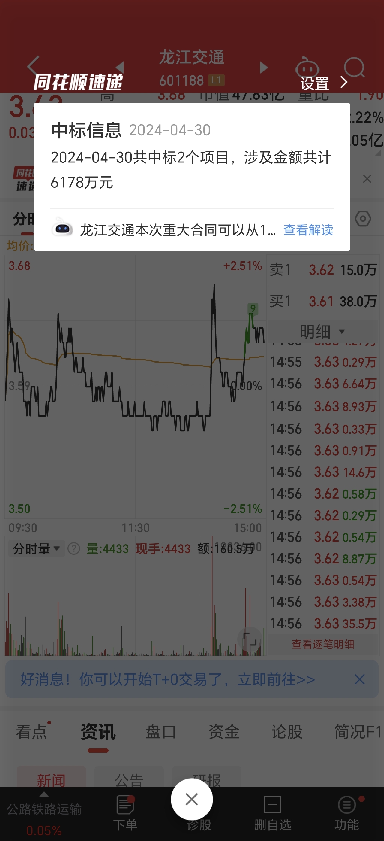 龍江交通股票最新動(dòng)態(tài)，交通股票最新消息??